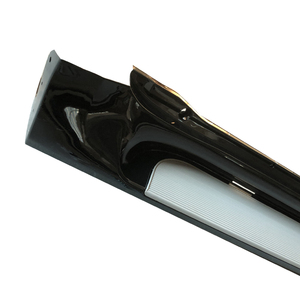 JOESHIER Aluminum Alloy Luxury Off-Road Pedal Car Side Steps Running <b>Board</b> for PRADO FJ150 2008-2020 Glossy <b>Black</b> - Product Image 4