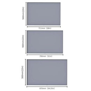 Tapete de Silicona para Escurridor de Cocina, Rectangular, Resistente a Manchas y Aceite, Fácil de Limpiar, Multifuncional, para Fregadero y Gabinete - Product Image 3