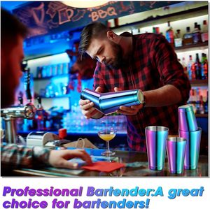 Juego de Coctelera Boston de Acero Inoxidable con Logotipo Personalizado, Innovador y a Buen Precio - Product Image 5