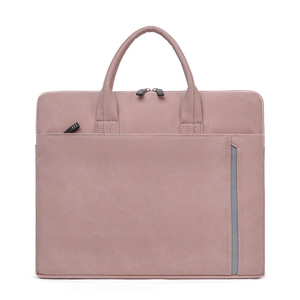 15 Inch Shockproof Lightweight <b>Laptop</b> Bag Business Briefcase Durable Grey Women Work Study Custom Logo Limi Feu Briefcase - Product Image 3