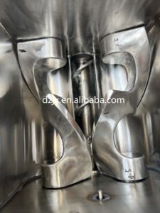 DZJX Mengunyah Permen industriel Sigma mélangeur à lames 50 <span class=keywords><strong>litres</strong></span> ou 550l Gebruikte Z-blade mélangeur extrudeuse prix - Product Image 6