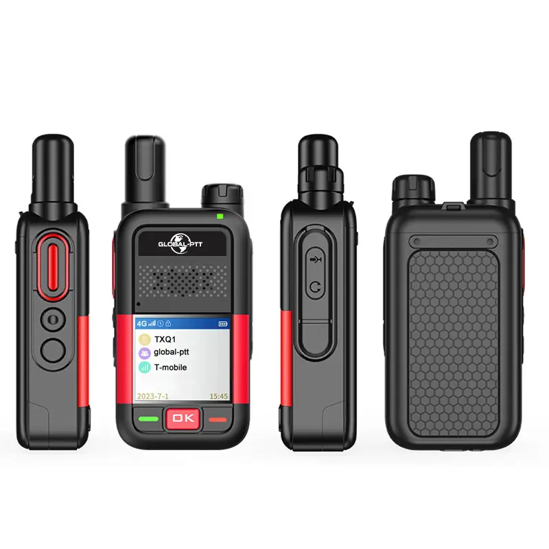 Venta al por mayor directa de la fábrica 4G LTE radio bidireccional nacional walkie-talkie 5000 km pequeño mini walkie-talkie