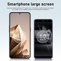 Versión Global del S24 Ultra, 16GB+1TB, Android 13, Smartphone de 7.3 Pulgadas, LED HD 90Hz, Compatible con Stylus, 4G 5G, Super Resistencia
