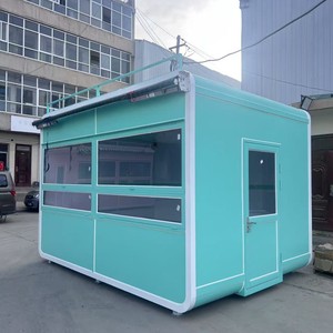 Pavillon extérieur en alliage d'aluminium, étanche, kiosque de vente de jardin, stand alimentaire mobile - Product Image 2