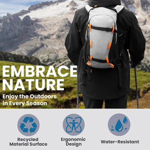 Classic Unisex Casual Outdoor Leisure Custom Internal <b>Frame</b> Waterproof Climbing Rucksack <b>Backpack</b> Travel Hiking Bag - Product Image 4