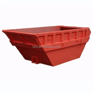 Factory wholesale skip container skip trash bin skip type trash springboard type trash can domestic waste treatment