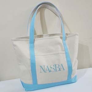 Sac fourre-tout en toile personnalisé écologique avec poignée en corde et fermeture à glissière, impression de logo - Product Image 6