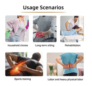 Produits à succès 2026 Ceinture de soutien lombaire élastique avec poulie pour le dos et le soulagement des douleurs dorsales - Product Image 4