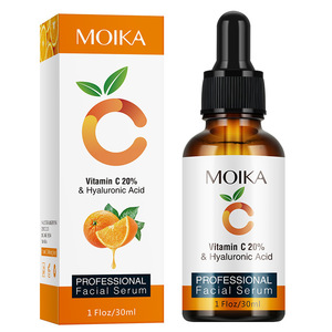 Suero de Vitamina C Moika 20% con Ácido Hialurónico, Esencia Facial Profesional 30ml, Ilumina y Repara la Piel - Product Image 4