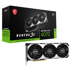 Used MS'I GeForce RTX 4070 VENTUS 3X 12G OC <b>Graphics</b> <b>Card</b> With 12GB GDDR6X 192 Bit Memory 21 Gbps Memory Speed Video <b>Card</b> MSI Ge - Product Image 6