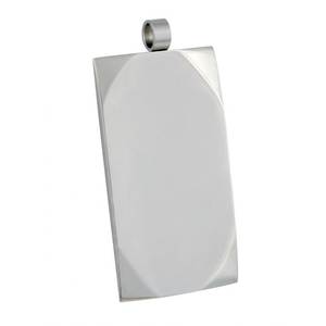 Pendentif en acier militaire, breloques et pendentifs raffinés - Product Image 1