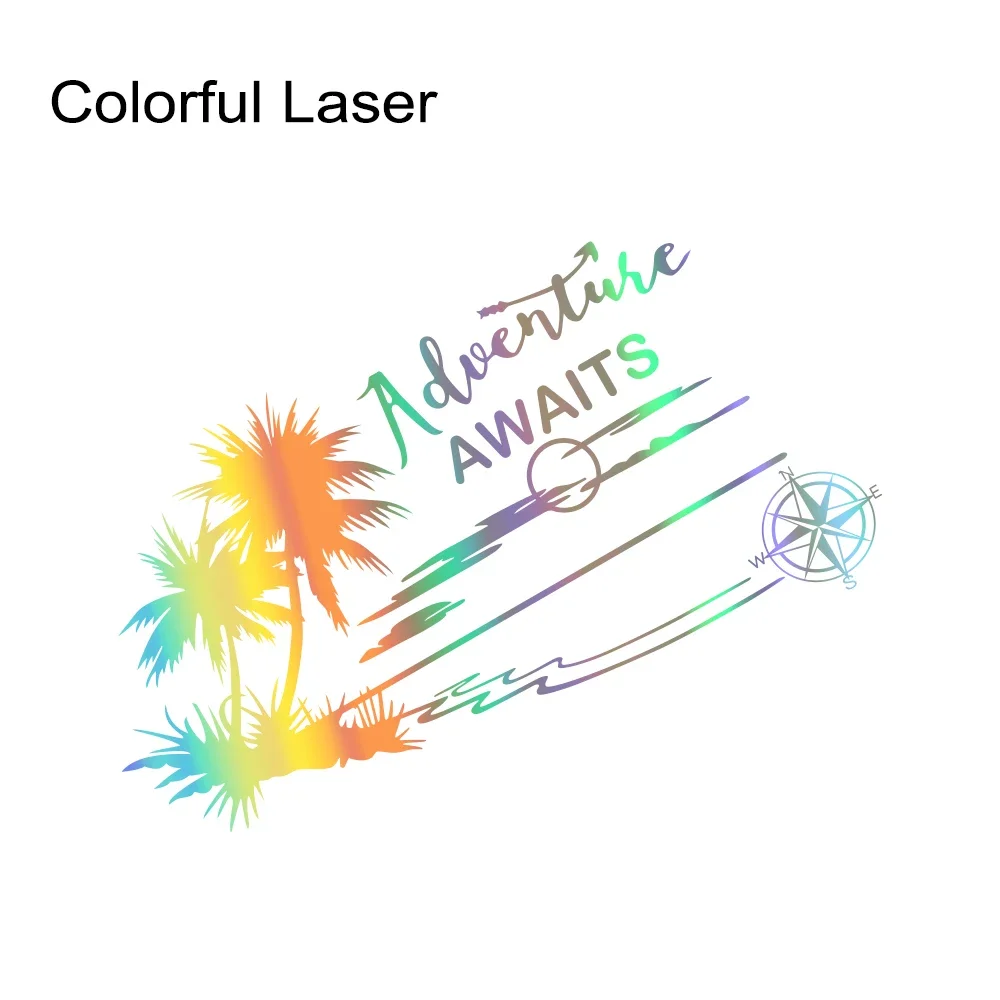 Laser coloré