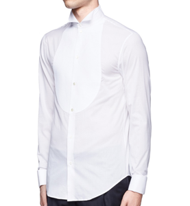 सफेद के लिए मनमुटाव शर्ट बनियान और धनुष टाई पुरुषों की पोशाक औपचारिक शर्ट सेट - Product Image 2