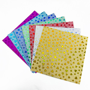 Glitzer-Bastelpapier Origami-Stern Handgemachtes Papier Glitzer-Origami Kinder Handgemachtes DIY Glitzer Gefaltete Tausend-Papier-Kraniche - Product Image 6