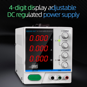 LW PS-1003DF 100 V 3A Alimentation à découpage régulée numérique CC Source d'alimentation électrique d'enseignement réglable rég - Product Image 4