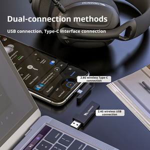 Auriculares Inalámbricos para Juegos Smailwolf L80 Tri-Modo BT5.3 2.4G Ligeros con Controlador de 40 mm para PC, PS4, <span class=keywords><strong>PS5</strong></span> y Móviles - Product Image 3