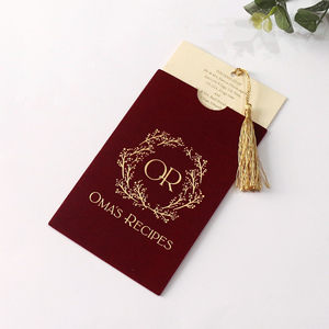 Tasca lussuosa gratuita per buste in velluto con confezione regalo con Logo e timbro personalizzati in lamina d'oro - Product Image 4