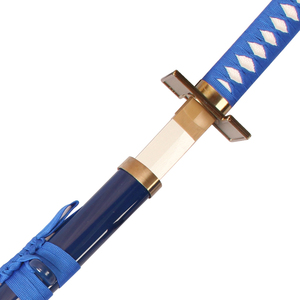 Vente en gros 104cm Bleu Mort Joe <span class=keywords><strong>Storm</strong></span> King Cut Soul Props Kidults Jeu de rôle Jouets Katana Épées en bois pour Cosplay Jouant Garçons - Product Image 4