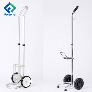 Tùy chỉnh chất lượng cao LPG Xi lanh khí giỏ hàng xách tay LPG Xi lanh khí xe đẩy với cứng bánh xe cao su - Product Image 4