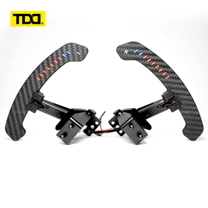 แป้นเปลี่ยนเกียร์ TDD LED แม่เหล็กคาร์บอนไฟเบอร์ สำหรับรถปอร์เช่ 718 Cayman gt4 991 Panamera 971 911 997 - Product Image 1