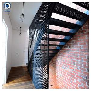 <span class=keywords><strong>Escalier</strong></span> intérieur moderne en bois flottant à cantilever <span class=keywords><strong>droit</strong></span> sur mesure Prima avec rampes en tige, <span class=keywords><strong>marches</strong></span> en bois, escaliers intérieurs - Product Image 6