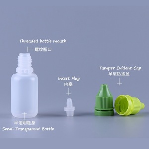 Ecannal - Botella <span class=keywords><strong>de</strong></span> Plástico Blanca Opaca <span class=keywords><strong>de</strong></span> 3 ml con Gotero y Tapa a Prueba <span class=keywords><strong>de</strong></span> Manipulación <span class=keywords><strong>de</strong></span> Colores - Product Image 3