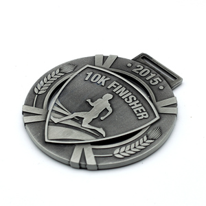 Medalla de Oro de alta calidad para maratón, servicio General, para grabar - Product Image 2