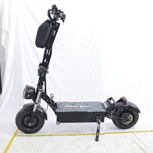 Scooter Eléctrico Arwibon Q13pro de 2400W, 60V 50Ah, 100KM/H, Motor con Neumáticos Todoterreno de 13 Pulgadas, Plegable, para Ciudad y Montaña, para Adultos - Product Image 2