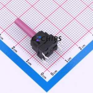 TSW10111-238B333CV Tactile Switch Through hole Component (THT)-4P,10x10mm Switch Single Pole Single Throw Round Button 1.8N 10mm - Product Image 2