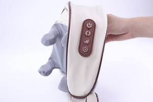 Masseur sans fil pour le cou et les épaules avec télécommande, massage chauffant par pétrissage pour le cou, la taille et le dos - Product Image 6