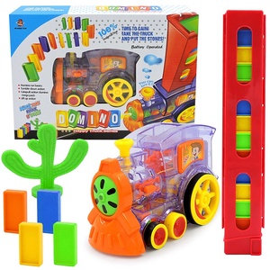 Train <span class=keywords><strong>électrique</strong></span> de dominos de style TikTok, distributeur automatique de cartes, modèle 2006A, boîte couleur - Product Image 5