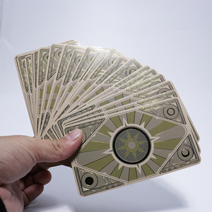 78 jeux de tarot en gros, cartes d'oracle en cristal anglaises, jeu de divination, jeu de société, tarot de sorcière, 300 styles avec guide - Product Image 2