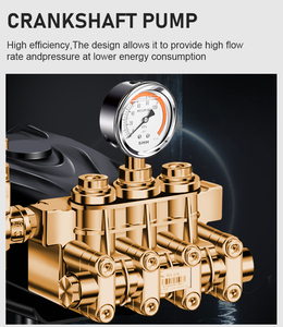 Machine de nettoyage et de dragage de canalisations haute pression à eau froide avec moteur essence 37 CV, double cylindre, déboucheur de canalisations, état neuf - Product Image 3