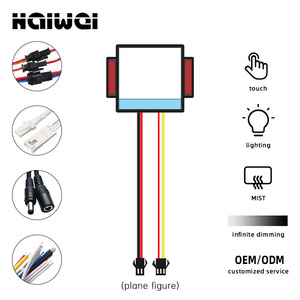 Dc12v tùy chỉnh duy nhất on/off Quy Nạp chuyển đổi thông minh LED chiếu sáng phòng tắm gương với điều khiển cảm ứng <span class=keywords><strong>dimmer</strong></span> - Product Image 3