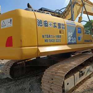 Excavatrice d'occasion 22 tonnes Komatsu PC220 à bras long en bon état et autres types d'excavatrices d'occasion PC220 160 - Product Image 1