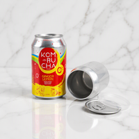 Boîtes de conserve en aluminium pour boissons 250ml 330ml 500ml sans BPA, écologiques, logo personnalisé pour la bière