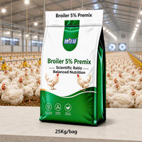 Prémélange à 5 % pour poulets de chair - Formule nutritionnelle complète avec vitamines et minéraux pour poulets de chair de grande taille, croissance maximale, service OEM