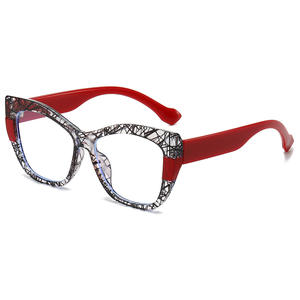 Montures <span class=keywords><strong>de</strong></span> lunettes à bas prix lunettes anti-lumière bleue pour femmes monture <span class=keywords><strong>de</strong></span> lunettes rondes œil <span class=keywords><strong>de</strong></span> chat <span class=keywords><strong>en</strong></span> stock - Product Image 4