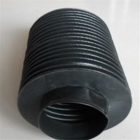 Couvre-silencieux hydraulique flexible pour tige de protection de bottes