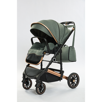 Vente chaude Bébé Chariot 3 En 1 Bébé Landau Facile Pliable Léger Poussette Bébé Poussette Compact