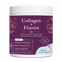 Poudre de collagène Faitury OEM à la vitamine C et à l'acide hyaluronique pour les soins de la peau – Supplément vitaminique premium