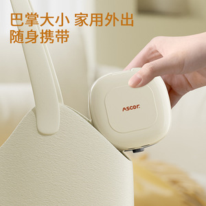 Ascor Portable <b>Sewing</b> Kit Oval Plastic Magnetic Storage <b>Box</b> With Needle Organizer For Household Use - Product Image 3