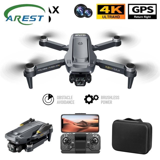 K811 MAX UAV GPS Positioning 4K HD HD Aerial Quadcopter Obstacle Avoidance Air Camera Drones
