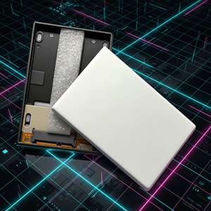 Carcasa Externa para Disco Duro SSD/HDD <span class=keywords><strong>SATA</strong></span> de 2.5 Pulgadas, de Alta Velocidad, de Aluminio, Sin Herramientas, AOTECH, 5Gbps, <span class=keywords><strong>Micro</strong></span> <span class=keywords><strong>USB</strong></span> 3.0, Negro/Plateado - Product Image 2