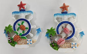 Imán de Refrigerador con Forma de Delfín, Decoración para el Hogar, Recuerdo Turístico Ecológico de Resina, Serie Océano - Product Image 5