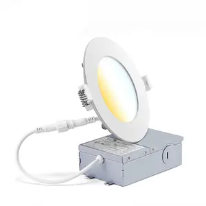 Ready to ship Energy Star 4 Inch 6Inch High brightness LED Recessed Ceiling Light Dimmable Pot light