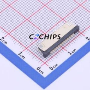 FPC-1.0AS-12PWBH25 FFC/FPC Connector SMD,P=1mm Connector Drawer Type Top Contact 12P 1mm - Product Image 1