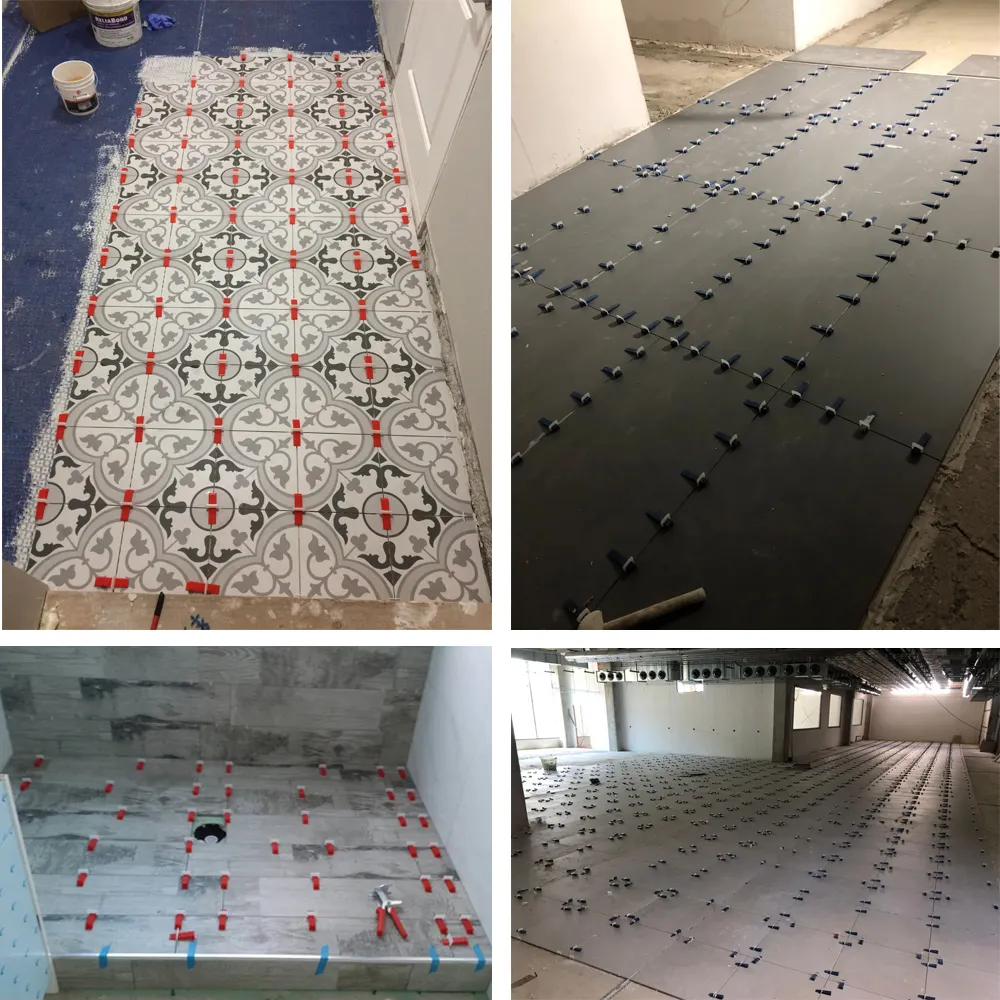 Sistema de nivelamento de azulejos de azulejos, acessórios de construção para nivelador de porcelana 1.0mm, localizador de ajuste de azulejos