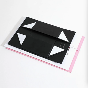 Wholesale flip-top folding <b>boxes</b> in stock bow-shaped plain color packaging <b>boxes</b> folding gift <b>boxes</b> one-piece gift <b>boxes</b> - Product Image 5
