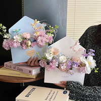 Vente en gros de boîtes à fleurs en carton épais 350 g/m² pour bouquets, boîtes cadeaux, fournitures pour fleuristes